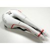 Selle Italia Sedlo SELLE ITALIA NOVUS SUPERFLOW ENDURANCE MANGANESE (shoda - S3) manganová trubice 7, bílá, testovací sada SIT-0000000000153 (NOVINKA)