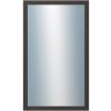 DANTIK - Zrkadlo v rámu, rozmer s rámom 60x100 cm z lišty RETRO tmavo šedá (2529)