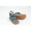 Froddo Detské Zimné Barefoot Topánky Winter Furry Boot Dark Blue