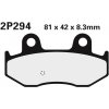 NISSI BRAKE PADS 2P-294ST SINTER METAL