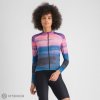 Sportful FLOW SUPERGIARA THERMAL dámsky dres, blue pink M