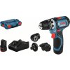 BOSCH Akumulátorový vŕtací skrutkovač GSR 12V-15 FC 06019F6000