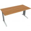 Hobis Pracovný stôl Flex, 160x75,5x80 cm, jelša/kov