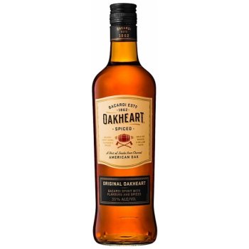 Bacardi Oakheart 35% 1 l (čistá fľaša)