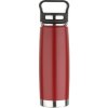 Termoska z nehrdzavejúcej ocele / 500 ml / Bergner Walking Anywhere / dvojitá stena s rukoväťou / červená