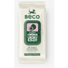 Beco Bamboo Čistící ubrousky pro psy neparfémované 80 ks