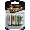 4 nabíjacie batérie MAXDAY AA Ni-MH 4700 mAh