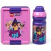 LEGO Friends Girls Rock svačinový set (láhev a box) - fialová