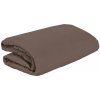 PREDĹŽENÉ jersey prestieradlo EKONOM 200x220 cm hnedé