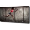 Foto obraz na plátne do obývačky Bežiaci žena 100x50 cm