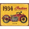 Plechová ceduľa 1934 Indian 40 cm x 32 cm