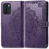 PROTEMIO 35394 ART Peňaženkový kryt Oppo Reno6 Z ORNAMENT fialový