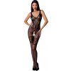 Bodystocking Sieťovaný overal BS069 Black OS - Veľkosť univerzálna