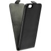 Knižkové puzdro Slim Flexi Fresh – Nokia 225 čierne Forcell čierna ekologická koža a silikón