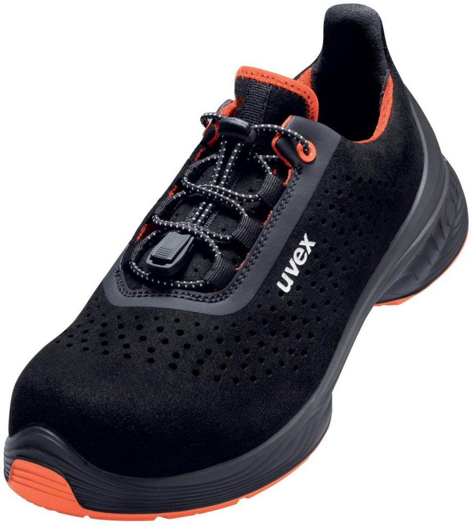 UVEX 6846 S1 SRC obuv Čierna-Oranžová