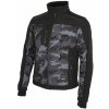 Pracovná softshellová bunda CAMOS čierno/sivá, 4XL