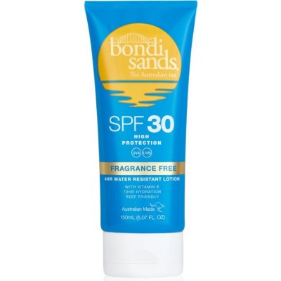 Bondi Sands SPF 30 Fragrance Free opaľovacie telové mlieko SPF 30 bez parfumácie 150 ml