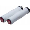 Bicyklové rukoväte Sram Locking Grips Contour Foam biele Priskrutkované 129 mm Pia