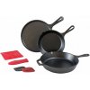 Trojdielna sada panvíc Lodge s 26 cm panvicou