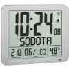 TFA 60.4516.54 - Nástenné hodiny riadené rádiovým signálom s českým dňom v týždni (TFA60.4516.54)