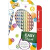 STABILO EASYstart sada 12 pastelek pro leváky s ořezávátkem