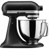 KitchenAid Artisan 5KSM125EBM Kuchyňský robot - 10 rychlostí, planetární systém, celokovová konstrukce, matná černá (5KSM125EBM)