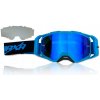NAXA G5/BY IRIDIUM BLUE motokrosové okuliare + číry priezor