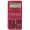 Kalkulačka, vedecká, 420 funkcií, SHARP EL W531TL, višňovo červená
