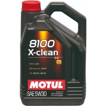 Motul 8100 X-Clean+ 5W-30 5 l