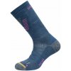 Dámske turistické turistické ponožky Devold, HIKING MERINO MEDIUM W modrá,ružová,žltá 38-40