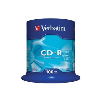 Verbatim CD-R 700MB 52x, 100ks