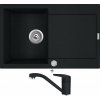 Franke MRG 611 onyx s excentrom + Franke FC 9541.071 NOVARA PLUS onyx