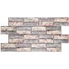 GRACE 3D PVC obklad Expanse Stone Dark 98x50 cm - tmavý kameň 1 ks