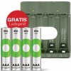 GP ReCyko 4-Port USB Ladegerät B441 inkl. 4xAAA 850mH Akkus