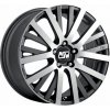 MSW 18 7x16 5x114,3 ET45 matt gunmetal polished