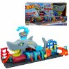 Autodráha Hot Wheels City Color Reveal autoumývačka so žralokom a angličákom 1:64 (194735195091)