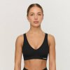 GymBeam Bezšvová podprsenka Comfy Black XXL
