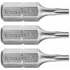 FORTUM Torx bit 3ks T 8x25mm S2