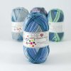 COTTON QUEEN MULTI JACQUARD Performance Farby COTTON QUEEN: 10489 modrá-petrol-šedá 100% bavlna