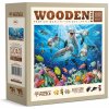 WOODEN CITY Dřevěné Šťastní delfíni 2v1 EKO 1010 dielov