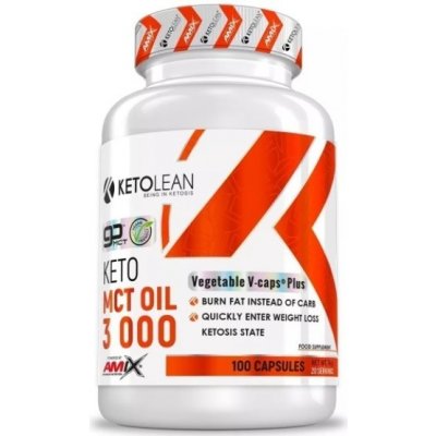 Amix Nutrition Amix KetoLean Keto MCT Oil 3 000 mg 100 kapsúl