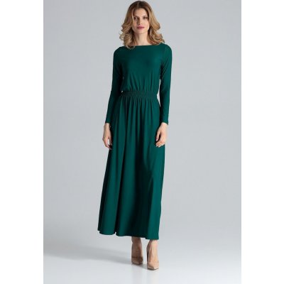 Figl dlhé šaty M604 zelené