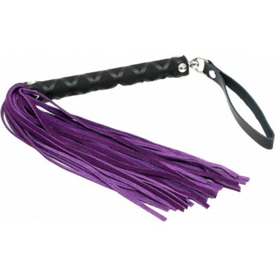 Kožené dôtky Purple Swish 35 cm