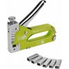 Pištoľ sponkovacia, hrúbka spony 0,7mm, dĺžka spony 4-14mm, EXTOL CRAFT