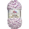 Himalaya Dolphin Baby Color 80419 Biela, fialová