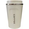 Ecocoffee termohrnček na kávu, biely, 380ml