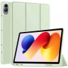 Techsuit - Flex Trifold knižkové puzdro s držiakom na stylus pre Xiaomi Redmi Pad 2 Pro – matcha zelené