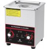 TOOLCRAFT USC-200 ultrazvukový čistič Šperky, Kancelárske potreby, do dielne 160 W 2 l s ohrevom, S čistiacim košom; TO-8705289