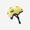 BTWIN Detská prilba B100 na korčule, skateboard, kolobežku, bicykel žltá XS (47-52 cm)