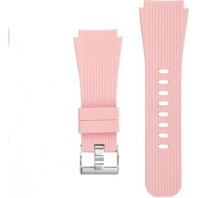 Ružový silikónový náramok pre Samsung Galaxy Watch - SM-R800, 46mm